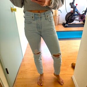 Levi’s 501 skinny jeans size 23